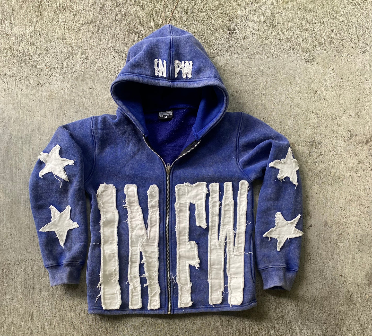 BLUE MOODY HOODIE