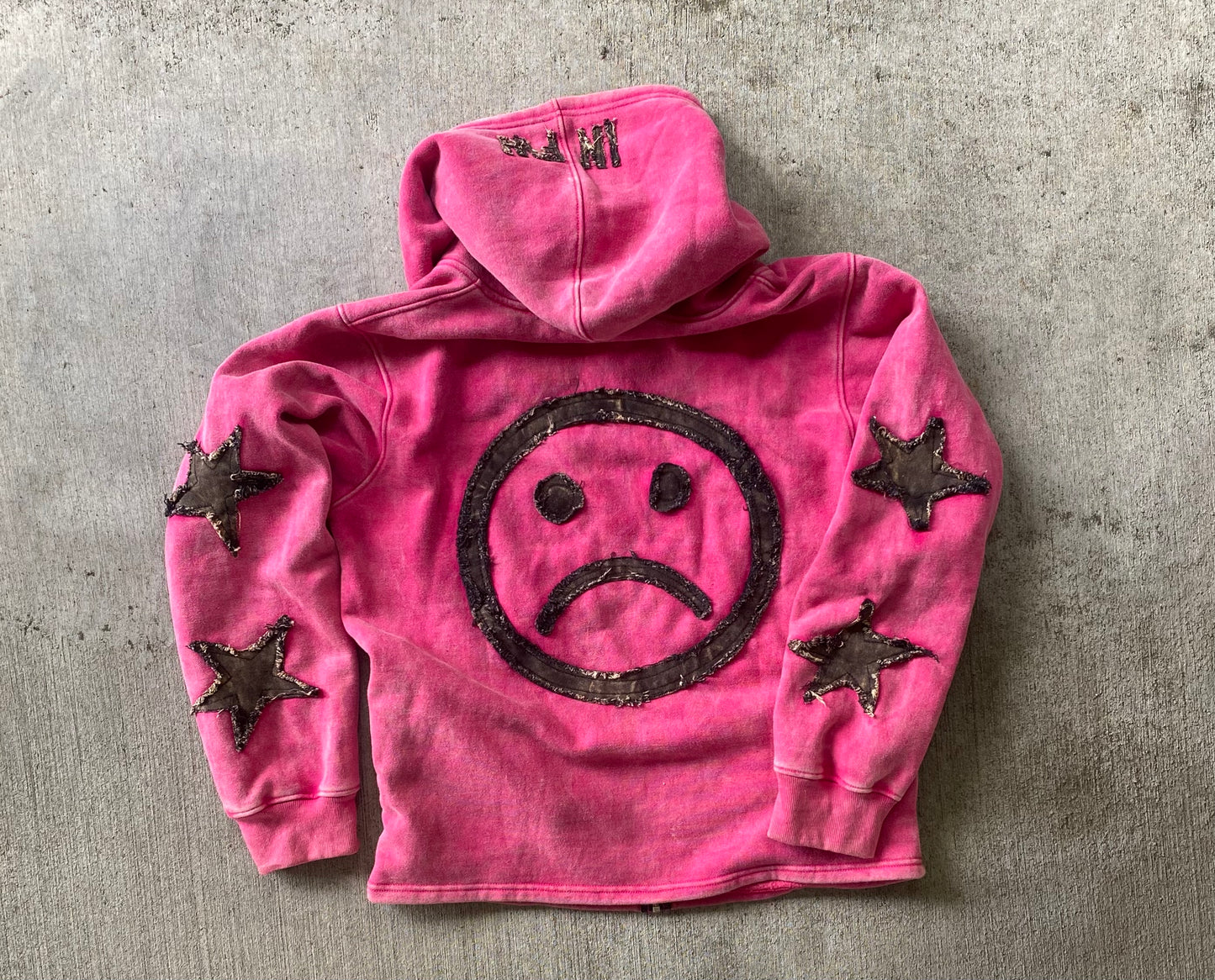 PINK MOODY HOODIE