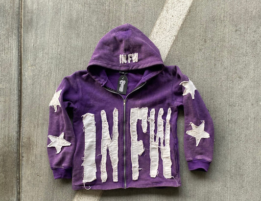 PURPLE MOODY HOODIE